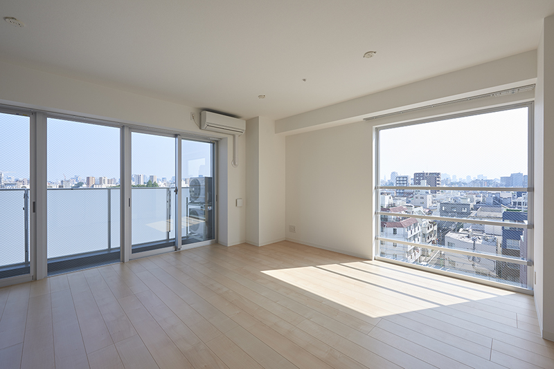 賃貸併用住宅 自宅兼賃貸マンション建替え事例住戸内装の工夫