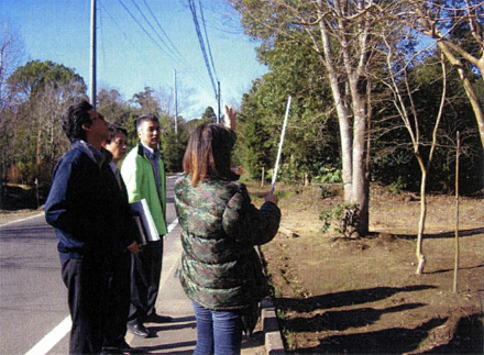 植栽工事　樹木見学会