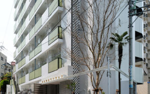 賃貸マンション外壁改修デザイン文京区駒込での事例