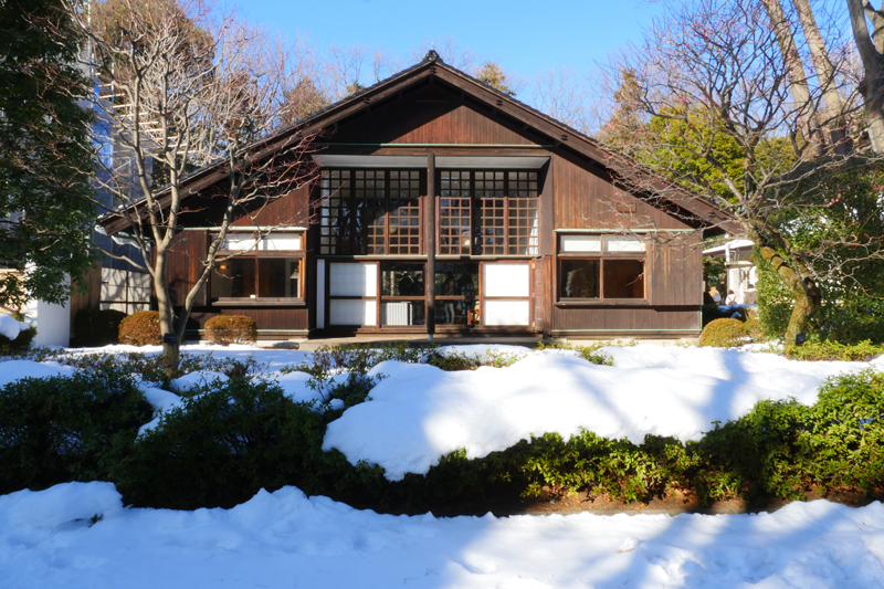 前川国男邸｜南庭川外観｜江戸東京建物園