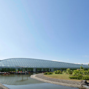 住宅/ビル/マンションのデザイン建築設計事務所をしている片岡直樹が向学のために名建築を訪ねるシリーズです。山形県寒河江市にあります内藤廣先生による設計の最上川ふるさと総合公園センターハウスを見学してきました。