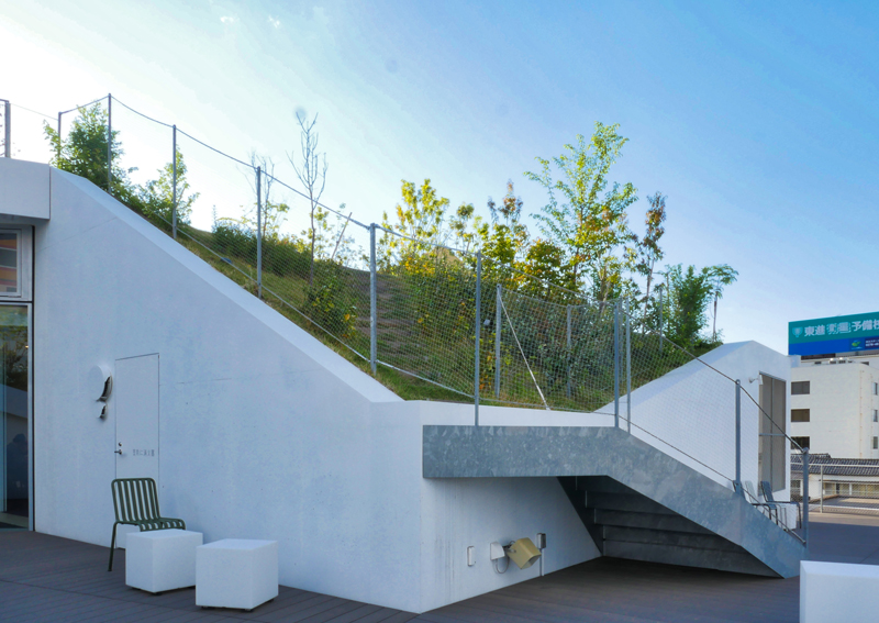 3Fテラス｜太田市美術館・図書館｜住宅/ビル/マンション設計者の建もの探訪