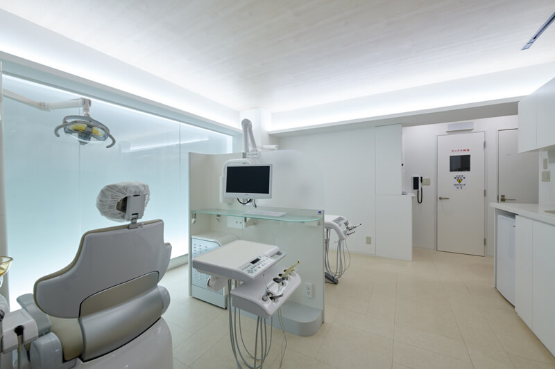歯科診療所デザイン　クリニックデザイン　診察室