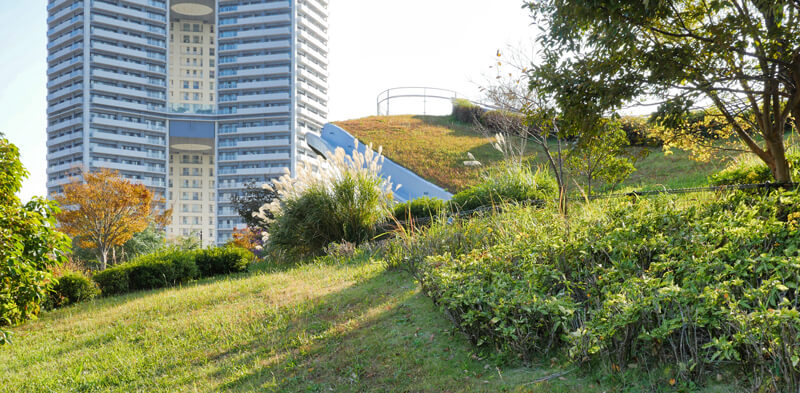 ぐりんぐりん福岡アイランドシティ中央公園｜住宅/ビル/マンション設計者の建もの探訪