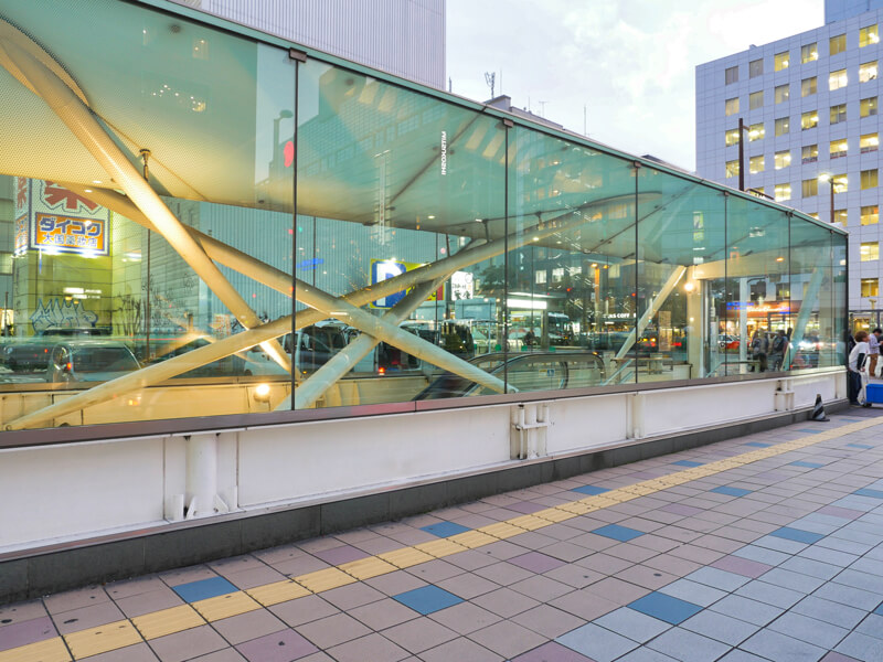 福岡市営地下鉄七隈線天神南駅｜住宅/ビル/マンション設計者の建もの探訪