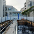 【建築家による高級賃貸】新宿区市ヶ谷デザイナーズマンション設計監理｜着工51日目　地中梁配筋と瑕疵担保検査準備