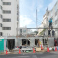 【建築家による高級賃貸】新宿区市ヶ谷デザイナーズマンション設計監理｜着工106日目　遂に型枠脱型！資産価値を高める美しいコンクリート打放し