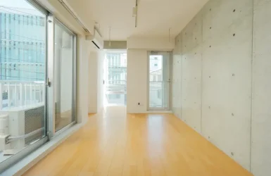 D号室洋室2｜新築コンクリート打放しデザイナーズマンション　新宿区市ヶ谷　タイプDのご紹介建設事例です。
