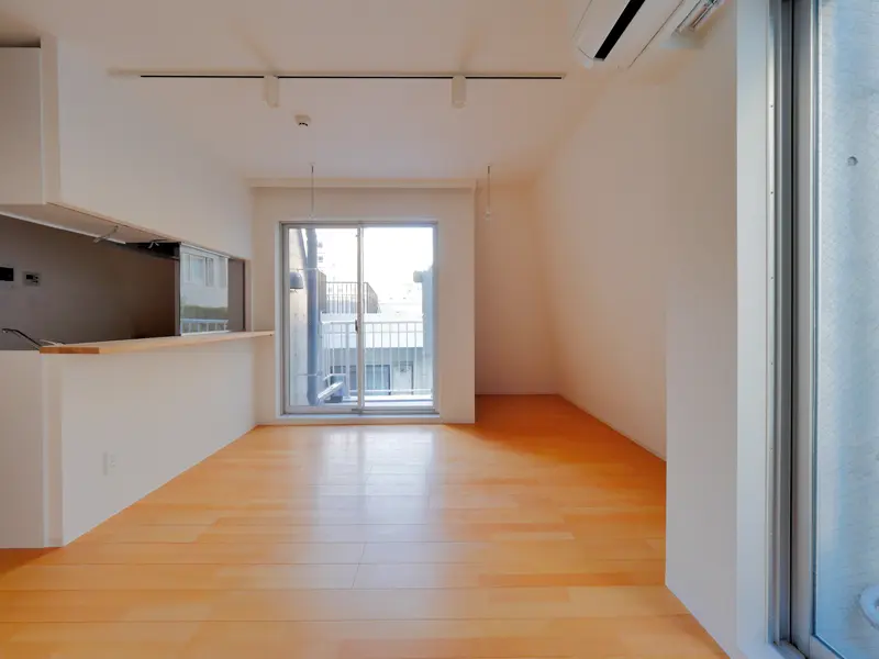 E号室洋室A｜新築コンクリート打放しデザイナーズマンション　新宿区市ヶ谷　タイプEのご紹介建設事例です。