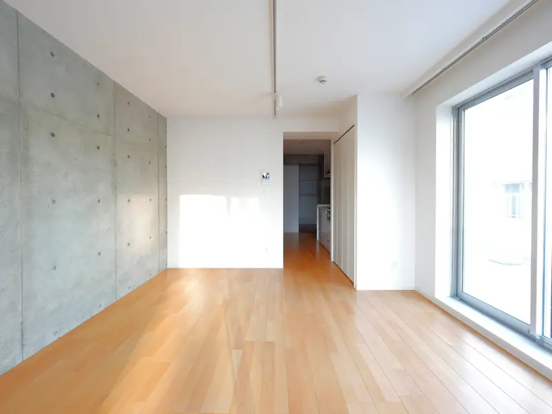 F号室洋室２｜新築コンクリート打放しデザイナーズマンション　新宿区市ヶ谷　タイプFのご紹介建設事例です。