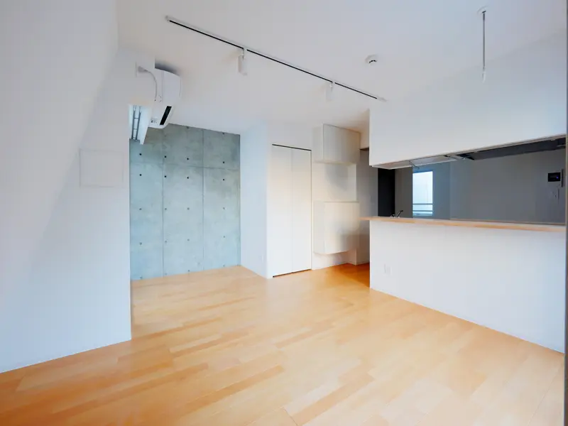E号室洋室3｜新築コンクリート打放しデザイナーズマンション　新宿区市ヶ谷　タイプEのご紹介建設事例です。