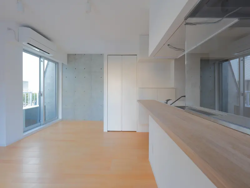 E号室洋室C｜新築コンクリート打放しデザイナーズマンション　新宿区市ヶ谷　タイプEのご紹介建設事例です。