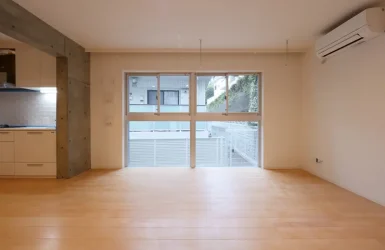 C洋室｜新築コンクリート打放しデザイナーズマンション　新宿区市ヶ谷　タイプCのご紹介建設事例です。