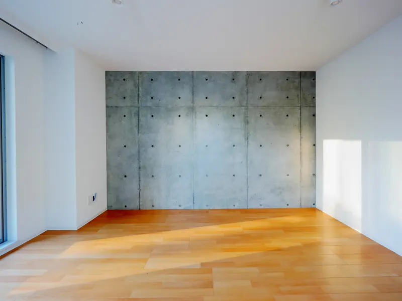 F号室洋室１｜新築コンクリート打放しデザイナーズマンション　新宿区市ヶ谷　タイプFのご紹介建設事例です。
