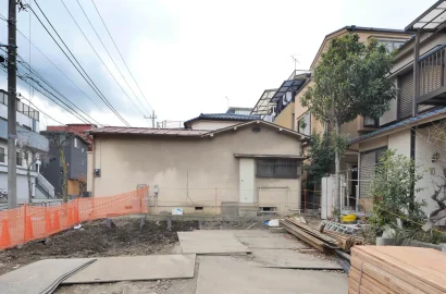 地中障害｜オフィスビル　事務所ビル　コンクリート打放し鉄筋コンクリート