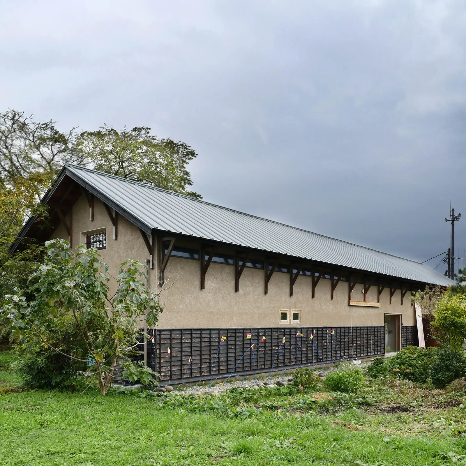 はじまりの美術館|北西外観|福島県の有名建築